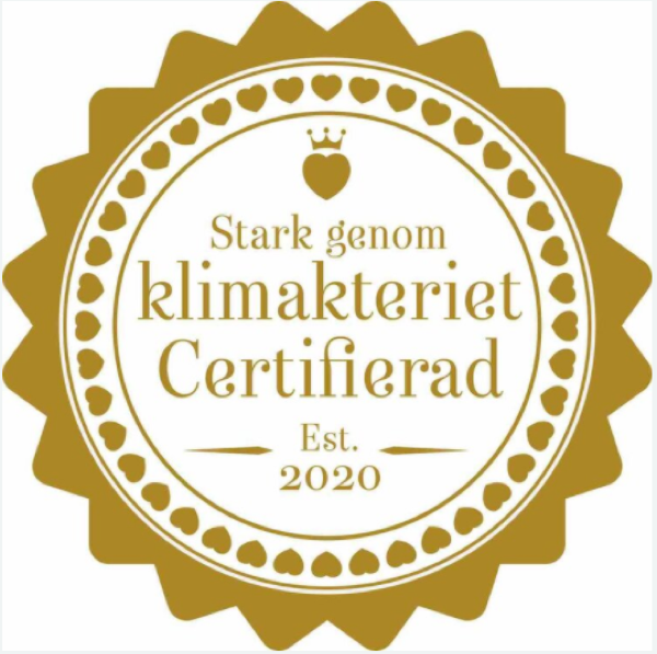 Stark genom klimakteriet – sertifisert
